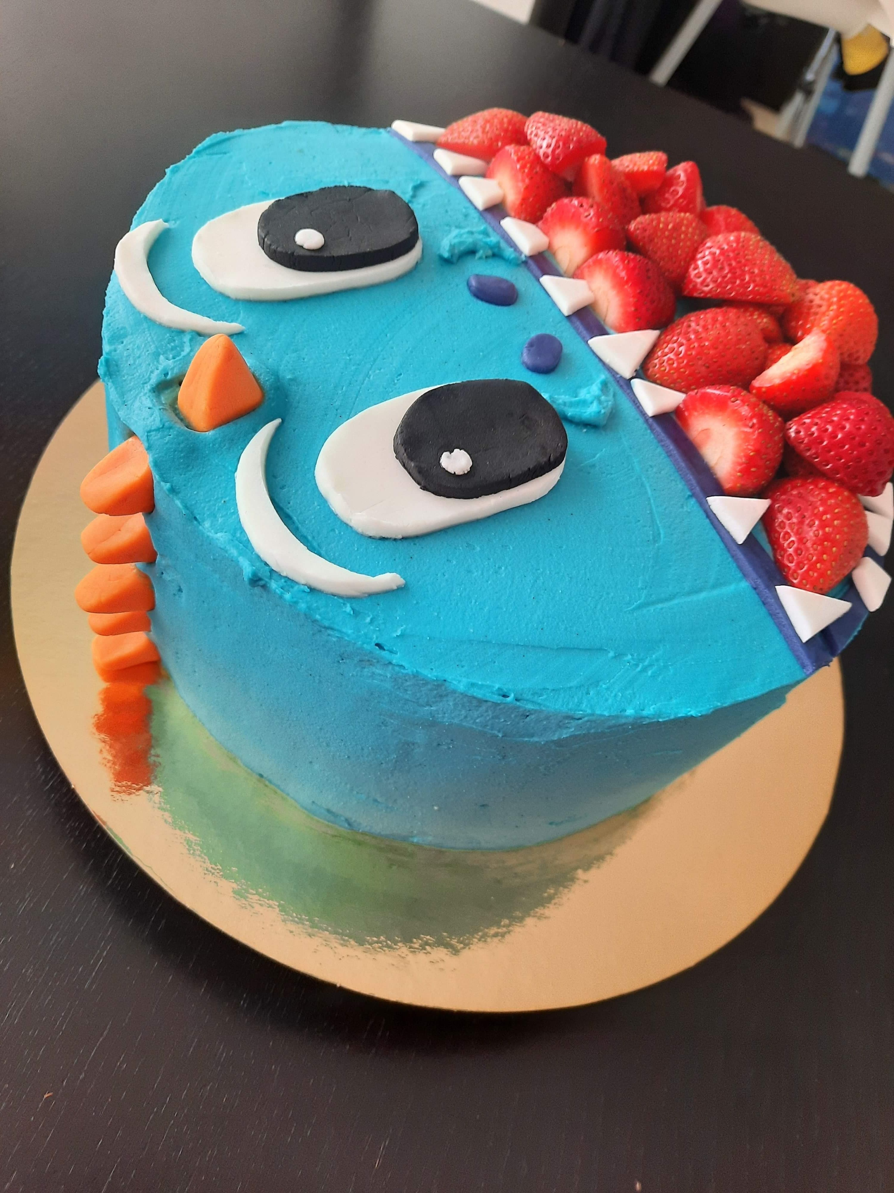 Dino - mansikkakakku tuotekuva 2